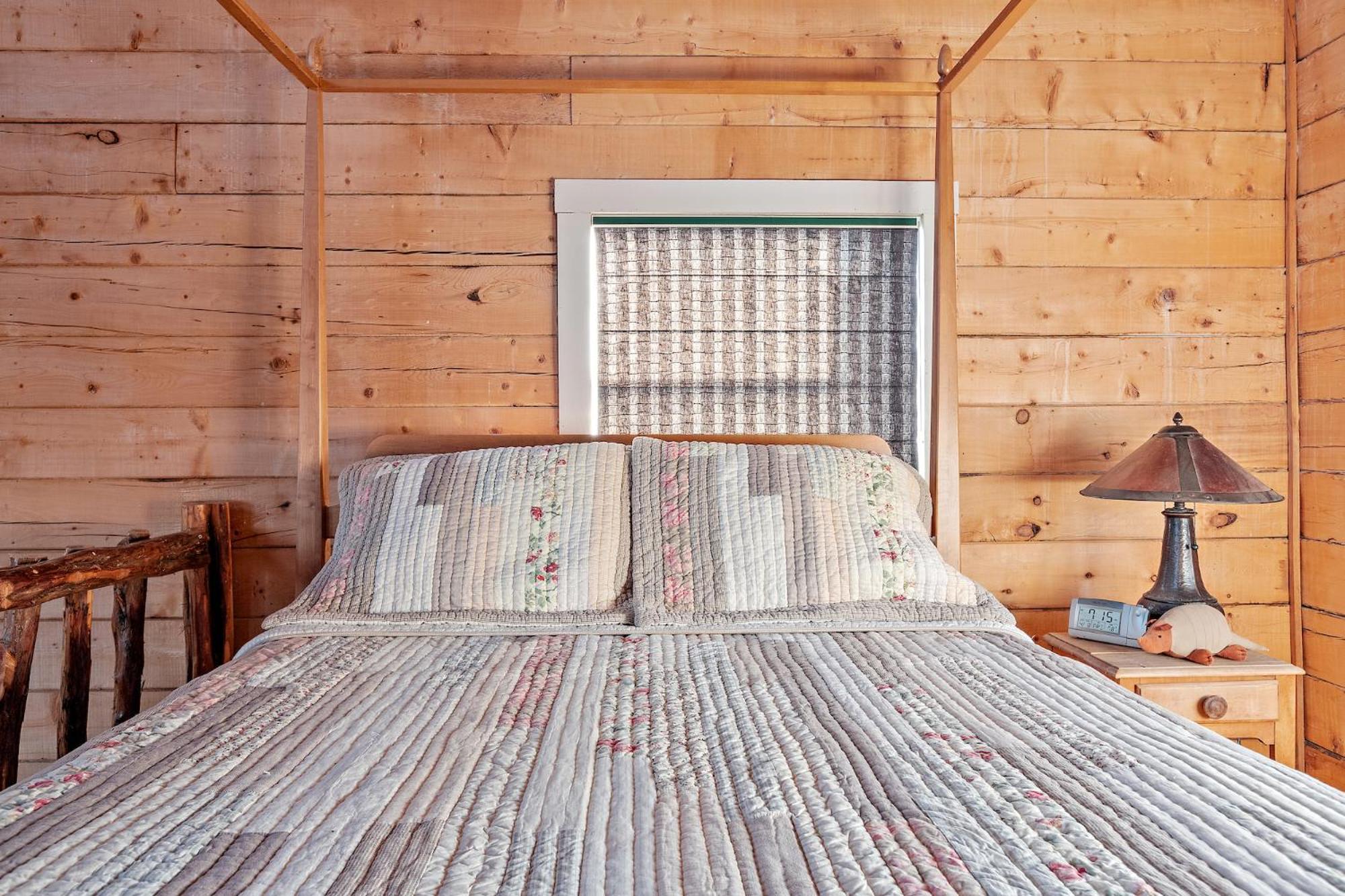 Mighty Oak Log Cabin Фредериксберг Экстерьер фото