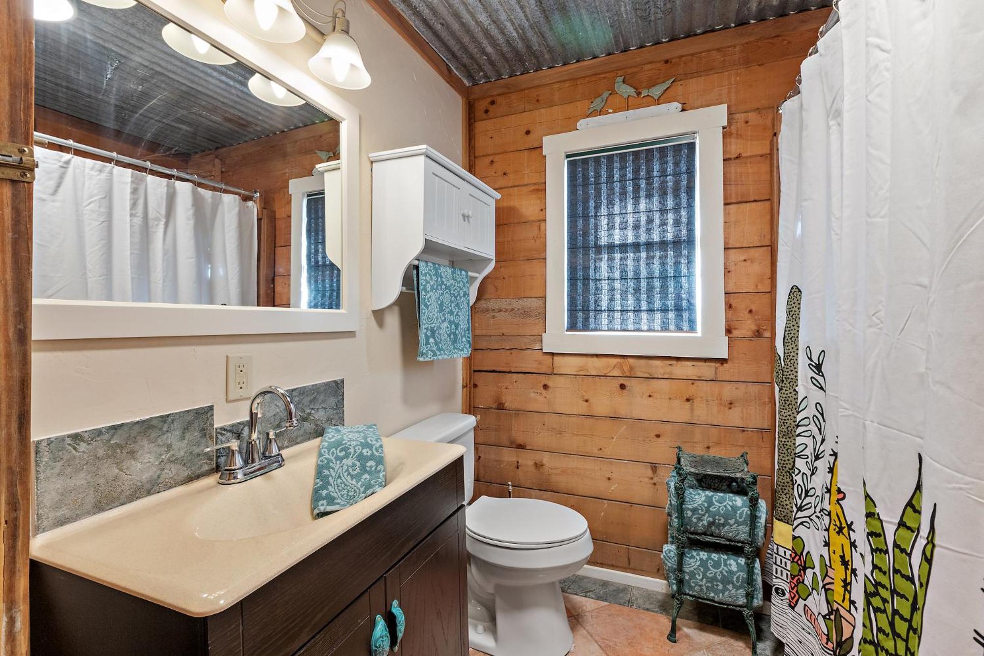 Mighty Oak Log Cabin Фредериксберг Экстерьер фото